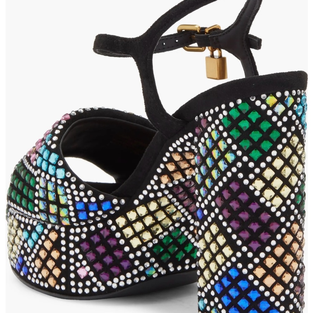 Kurt Geiger London Brixton Platform Multicolor Heel - Picture 2 of 9